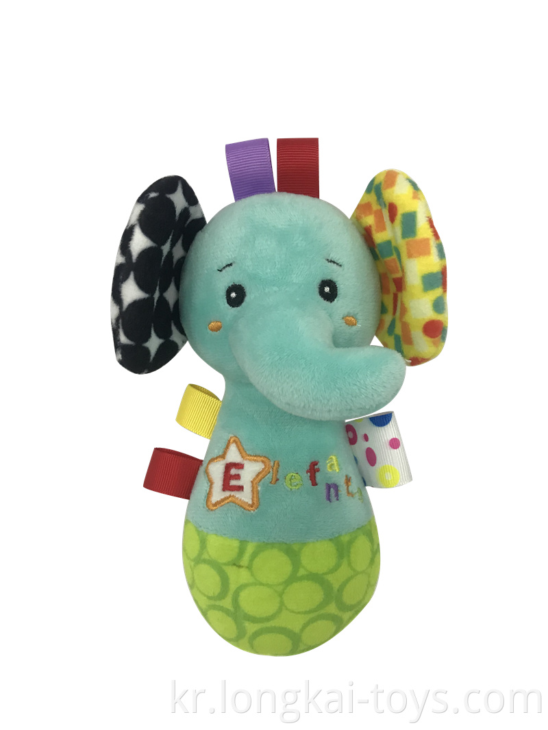 Elephant Rattle Baby Toy